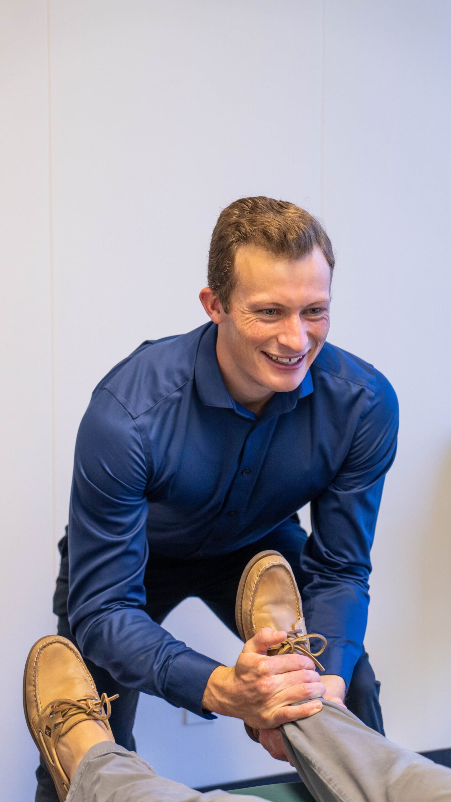 Chiropractic Adjustment Hip, Knee, Ankle, Shoulder, Elbow, and More.